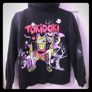 Super fun Tokidoki Halloween 👻 zip up hoodie